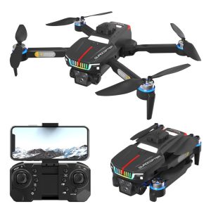 J6 Pro HD Dual Camera FPV, WiFi, Remote Control Foldable Drone with Brushless Motor, Professional Quadcopter Drone